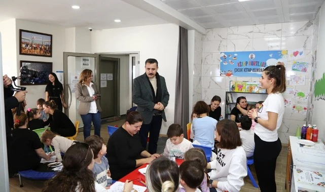 Başkan Kırgöz, yarıyıl tatilinde çocukları unutmadı