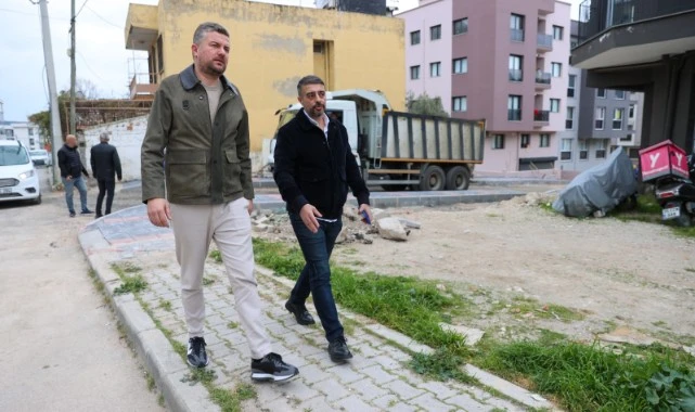 Buca sokaklarında yoğun mesai
