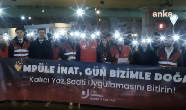 CHP'den yaz saati uygulamasına tepki: 'Damat gitti garabet sistemi kaldı'