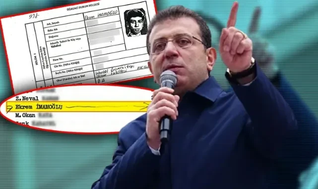 İmamoğlu'na 'Sahte Diploma' Soruşturması: Avukatları Tek Tek Açıkladı!
