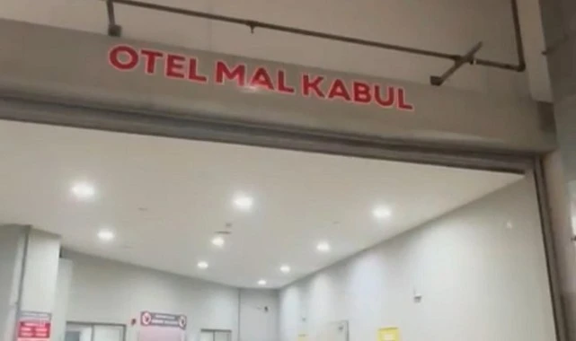 Lüks otelde İzmir basınına saygısızlık: Mal kabul alanına yönlendirildiler...