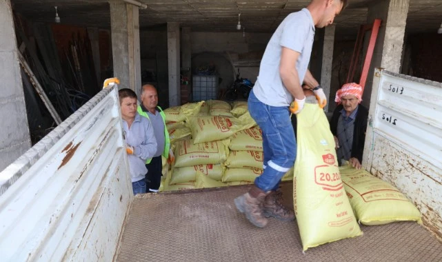 Güzelbahçe Belediyesi’nden Çiftçiye Desteğe Devam