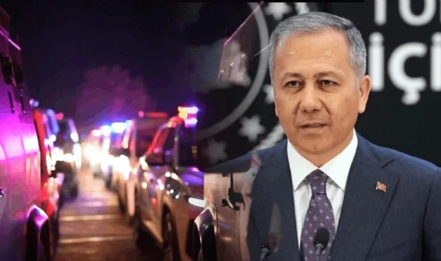Bakan Yerlikaya'dan 'Operasyon' Açıklaması