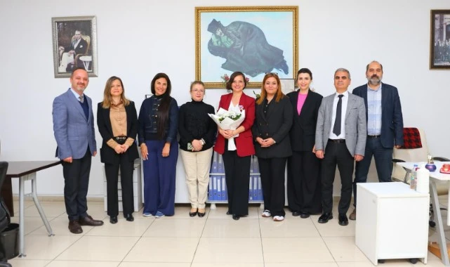 Başkan Kınay’dan çalışanlarına anlamlı ziyaret “Birlikte Daha Güçlüyüz”
