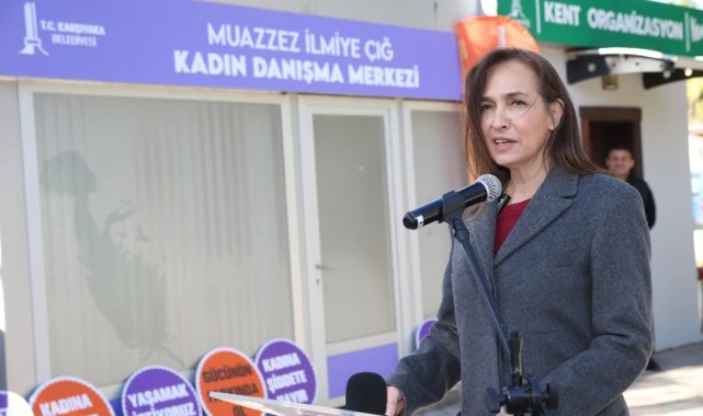 Karşıyaka’nın ikinci ‘Kadın Danışma Merkezi’ hizmete açıldı!
