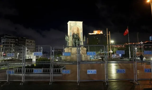 İstanbul'da 1 Mayıs Yasakları: Taksim Meydanı'na Çıkan Yollar Kapatıldı