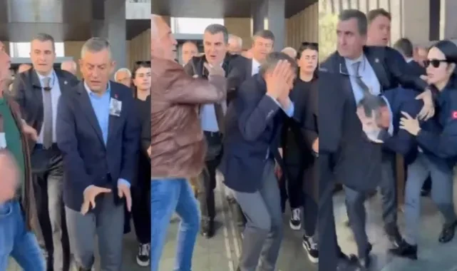 Özgür Özel'e saldırı! Saldırgan ambulans ile kaçırıldı 