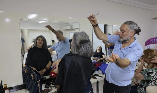 65 yaş üstü Konaklı kadınlara ücretsiz kuaför hizmeti