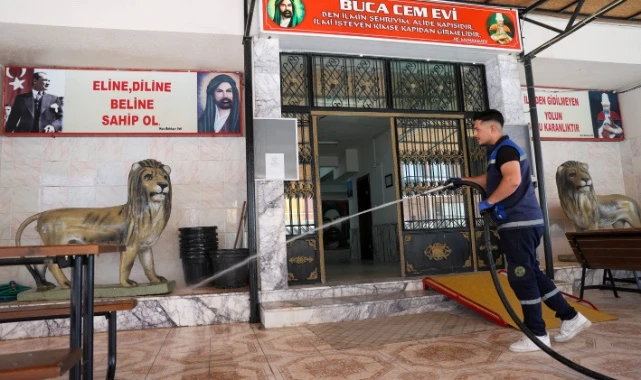 Buca’da bayram öncesi temizlik seferberliği 