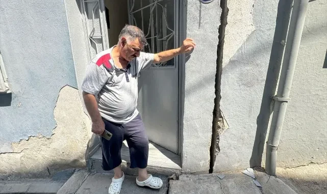Büyükşehir'den Onat Tüneli'nin sebebiyle duvarı yıkılan ev açıklaması