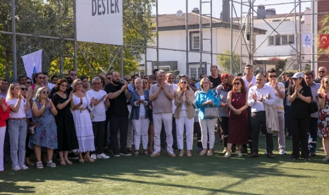Güzelbahçe’de Önce Açılış Sonra Bayramlaşma 