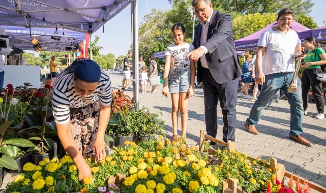 Kültürpark çiçek açtı 