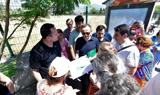Başkan Eşki engelleri yerinde gördü, çözüm için yürüdü