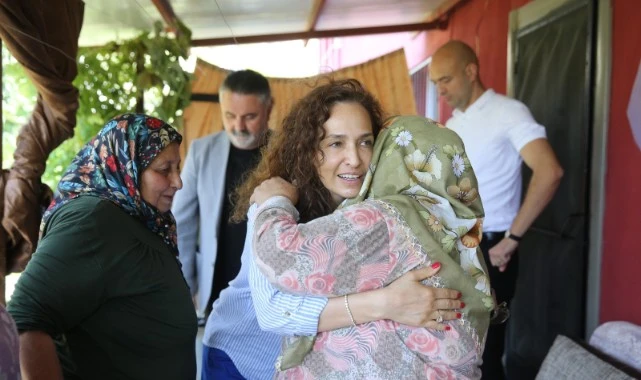 Başkan Ünsal’dan Sancaklı’ya dayanışma ziyareti