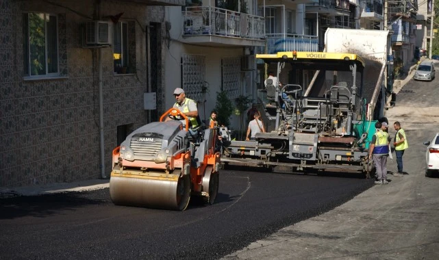 Bornova’da yollara konfor dokunuşu