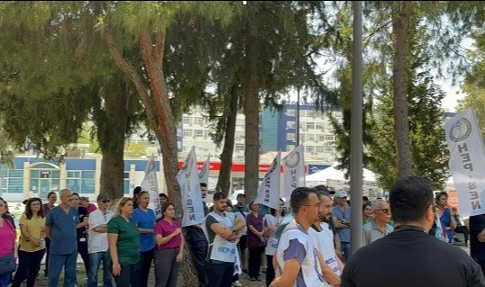 Ege Üniversitesi Hastanesi çalışanları isyanda