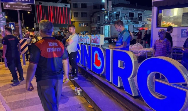 İzmir İtfaiyesi Balıkesir’de görev başında