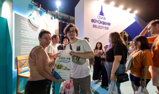Bu stant can dostları sevindiriyor