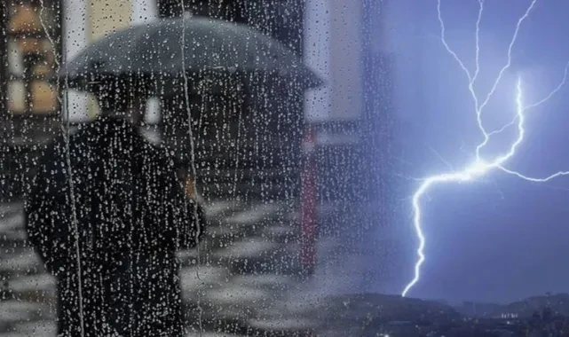 Harita Kırmızıya Döndü, Meteoroloji'den Flaş Uyarılar! Çok Kuvvetli Geliyor