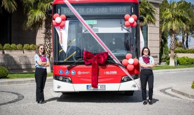 Kadın şoförlerin kullandığı bu otobüsler enerjisini rüzgar ve güneşten alacak