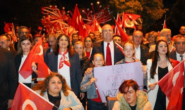 Cumhuriyet Bayramı Gaziemir’de coşkuyla kutlandı