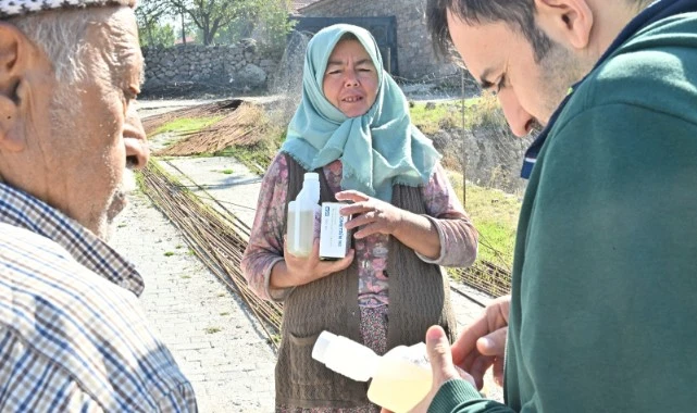 KKKA Riskine Karşı Büyükşehir’den Yuntdağı Üreticilerine İlaç ve Eğitim Desteği