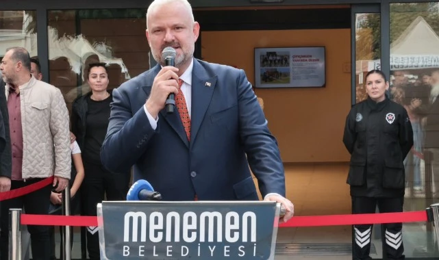 Menemen Dijital Deneyim Merkezi açıldı