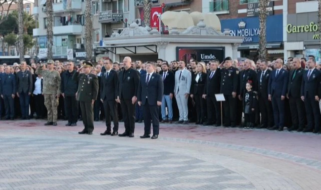 Gazi Mustafa Kemal Atatürk, Menemen'de özlemle anıldı