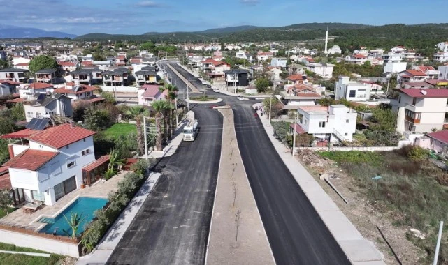 Urla’da iki caddeye yeni çehre 