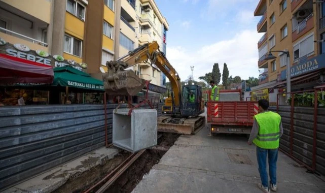Bayraklı’da su baskınlarına 140 milyonluk çözüm