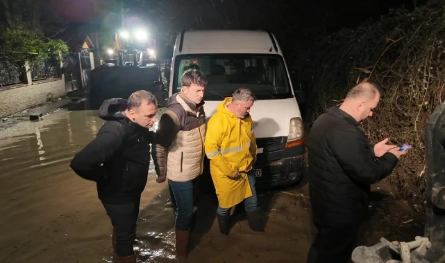 Bornova’da sel alarmı