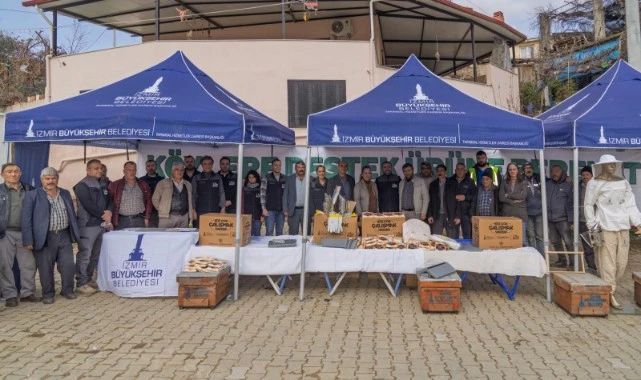 Büyükşehir’den afetzede arıcılara can suyu