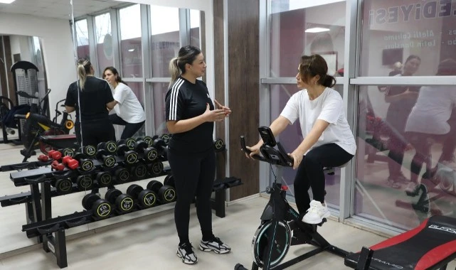 Menderes Belediyesi’nden Kadınlara Müjde; Fitness Salonu Yenilendi