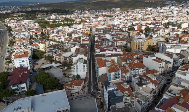 Seferihisar Şehit General Temel Cingöz Caddesi yenilendi