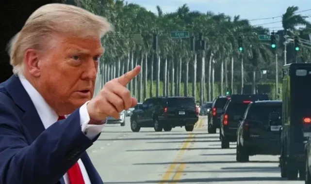 Trump'ın Konvoyuna Saldırı Alarmı! Beyaz Saray Önlemi Artırdı