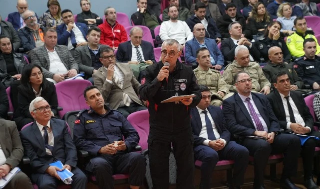 Afet Müdahale Planları Koordinasyon Toplantısı Seferihisar’da gerçekleştirildi