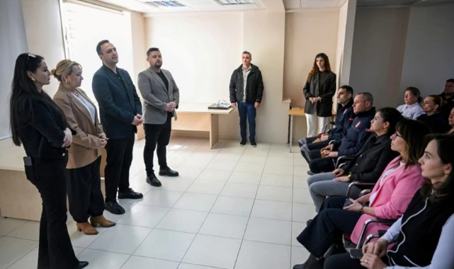 Başkan Eşki’den sağlık emekçilerine 14 Mart ziyareti