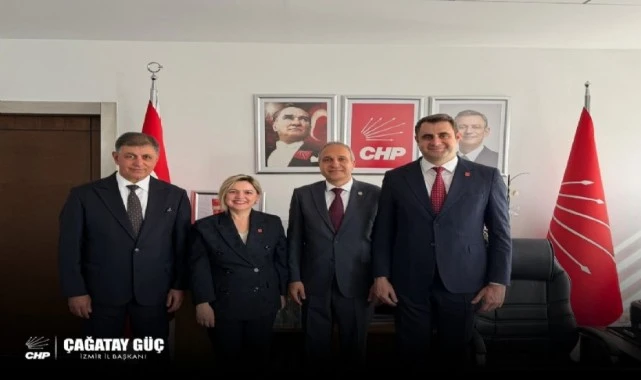 Başkan Tugay ve İl Başkanı Güç'ten Genel Merkez ziyaretleri