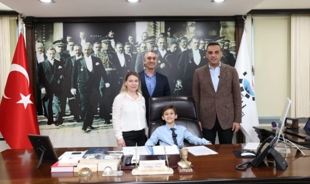 Başkan Yıldız Koltuğunu Geleceğin Büyüklerine Emanet Etti