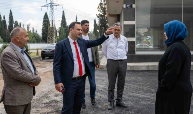 Başkan Eşki: “Bornova’nın her bölgesine hizmet götürmeye devam ediyoruz”
