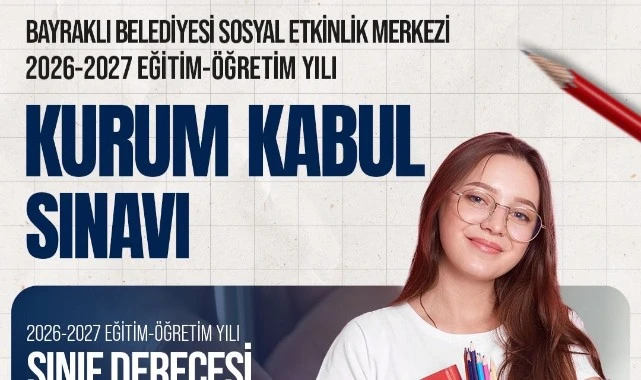 Bayraklı Belediyesi’nden Öğrencilere Ücretsiz Eğitim Desteği