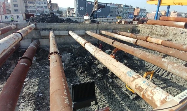 İzmir Büyükşehir Belediyesi: “Halkapınar Yeraltı Araç Depolama Tesisi hızla ilerliyor”