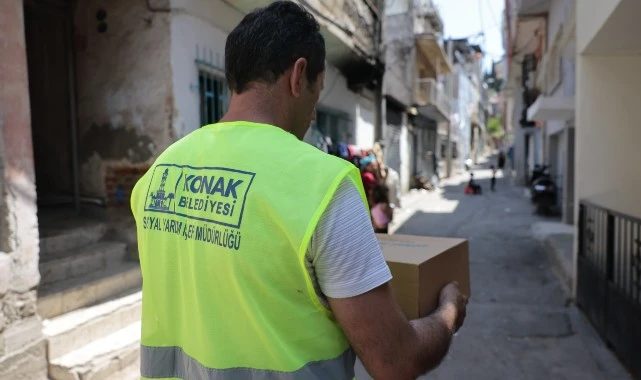Konak’ta dayanışma geleneği bu bayram da devam ediyor