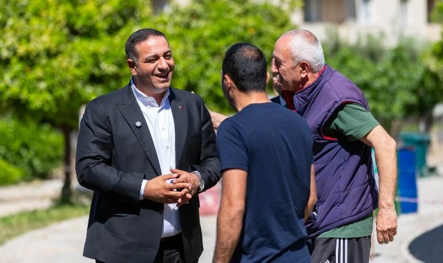 Narlıdere’de Oyun Parkı Zeminleri Yenileniyor