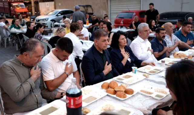 Başkan Tugay, “Dayanışmadan asla vazgeçmeyelim”