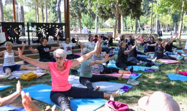 Bucalı kadınlardan spor kurslarına yoğun ilgi
