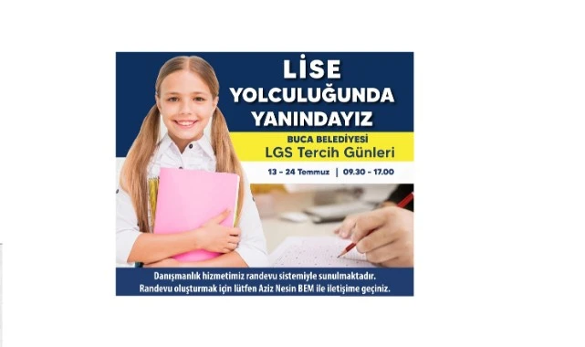 Buca’da "LGS Tercih Günleri" başlıyor