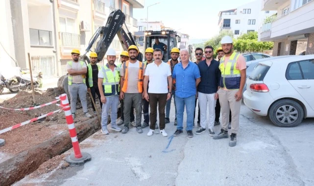 Dikili'de Doğal Gaz Ağı Genişliyor: 5. Etap Çalışmaları Hız Kesmeden Başladı