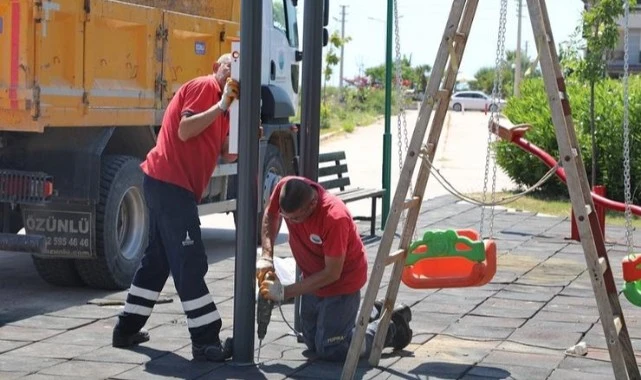 Menderes Sahillerinde Park Seferberliği