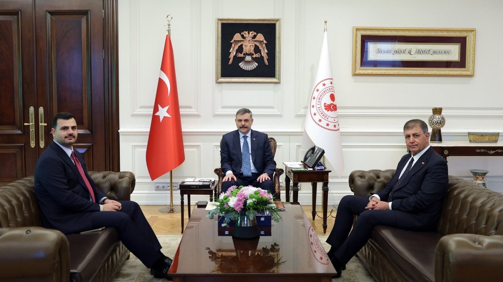 Başkan Tugay Ankara'daki ziyaretlerini sürdürüyor